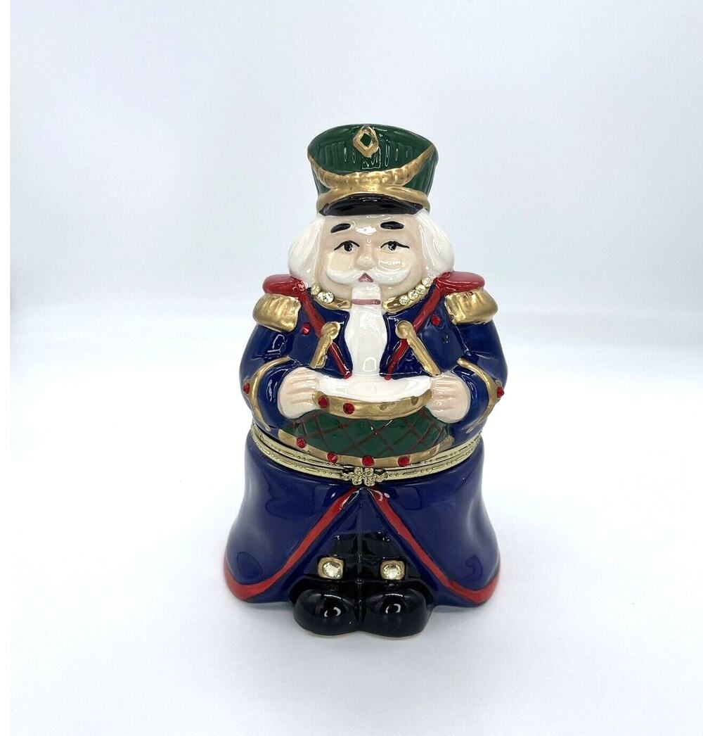 Mr Christmas Animated Waltzing Scene Music Box Toy Soldier Santa Musical